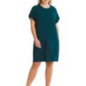 Universal Standard Teal Avenir Dress Size S
